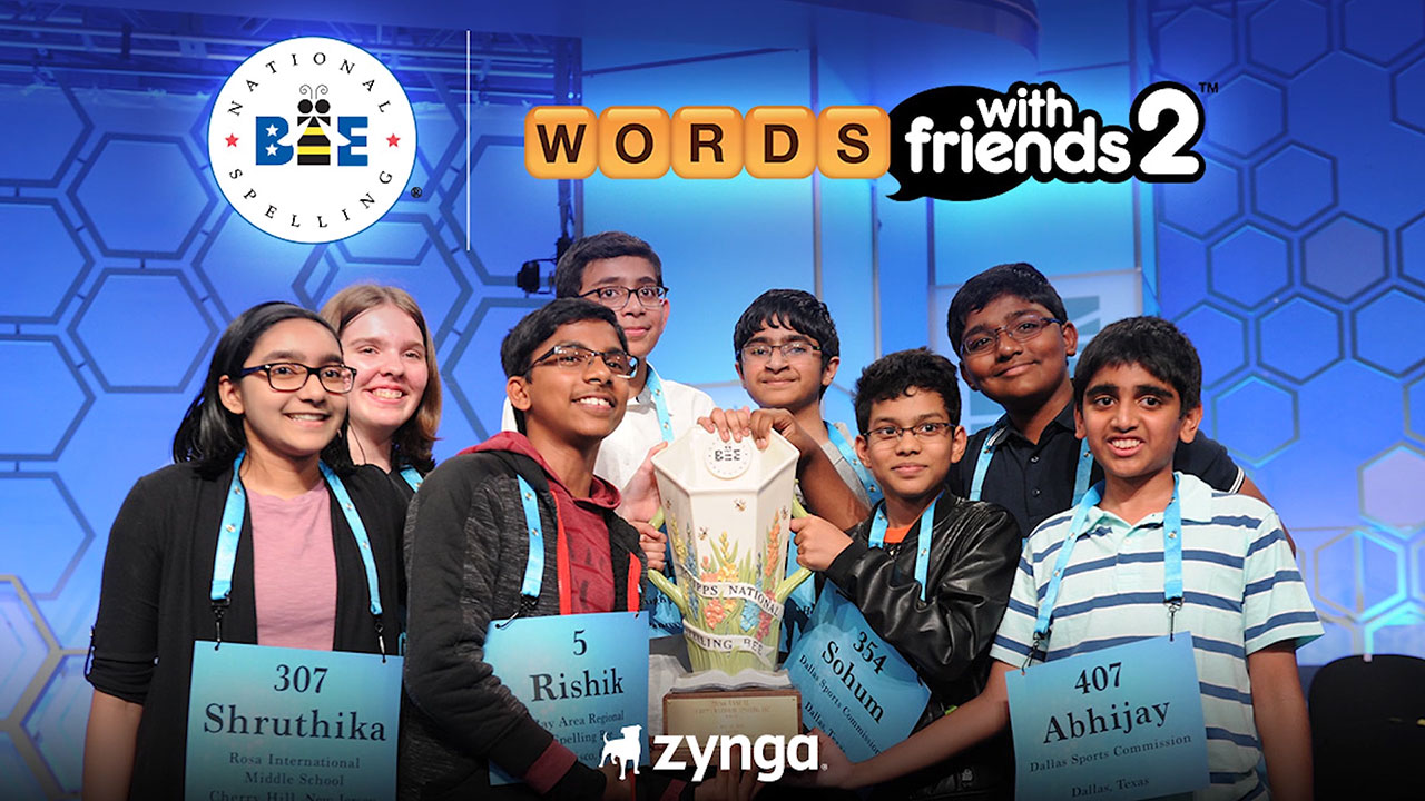 Zynga Celebrates the 2021 Return of the Scripps National Spelling Bee in Hit Mobile Game Franchise, Words With Friends