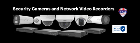 Adesso launches Gyration security-based solutions - cameras and network video recorders. (Graphic: Business Wire)
