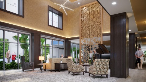 thumbnail Urban Catalyst Purchases Final Property for New Downtown Delmas Senior Living Center. (Rendering by AEDIS Architects)