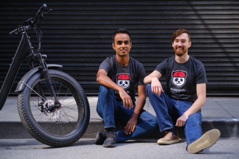 Ridepanda's Co-Founders Chinmay Malaviya and Charlie Depman (Photo: Business Wire)