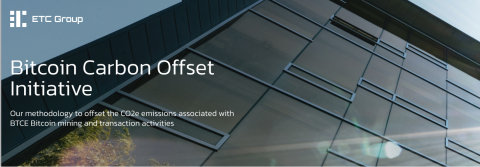 thumbnail ETC Group’s Bitcoin Carbon Offset Initiative (Photo: Business Wire)