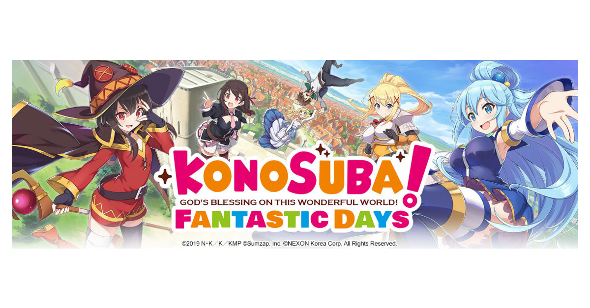 New Mobile RPG KonoSuba Fantastic Days Is Now Open For Pre-registration –