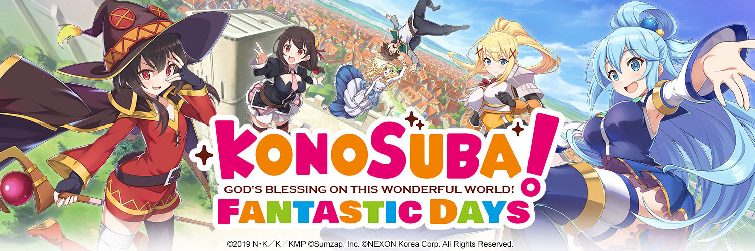 KonoSuba: Fantastic Days' tem localização em português removida (AT)