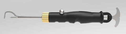 original The new Tensor TransOs Tunneler™ Shoulder Pro is a patented, reusable device that enables orthopaedic surgeons to perform Rotator Cuff repair (arthroscopic or mini-open) without the high cost, complications, and pain associated with suture anchors implanted in bone. Designed for value-based care in the modern Era, the Tensor TransOs Tunneler™ allows fixed cost reproducibility for the surgical facility, ease of use for the surgeon, and less pain and retained hardware for the patient. Transosseous techniques also allow for better exposure to natural bone marrow elements, ongoing access to a patient's own stem cells, and synergy with biologics and scaffolds which can improve healing rates. Surgical outcomes associated with open/mini-open transosseous Rotator Cuff repair have been considered the "gold standard" for decades and are now possible with an "anchorless" minimally invasive all arthroscopic transosseous technique using Tensor's TransOs Tunneling device and sutures. (Photo: Business Wire)