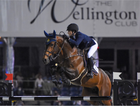 Jessica Springsteen, the daughter of Bruce Springsteen, is a regular competitor at PBIEC and will be representing the US at the Tokyo Olympics this year. (Photo: Business Wire)