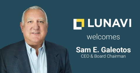 original Lunavi welcomes Sam E. Galeotos, New CEO & Board Chairman (Photo: Lunavi)