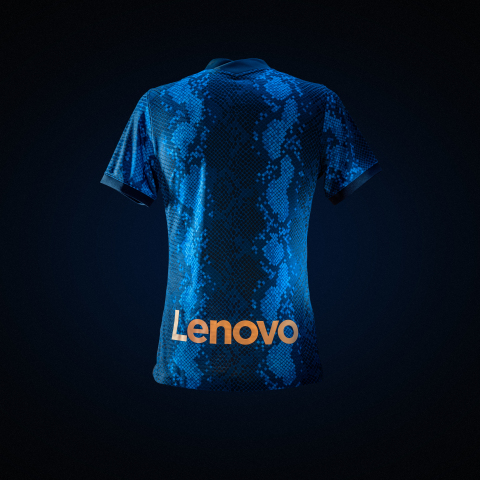 Lenovo takes the prized back-of-shirt placement on FC Internazionale Milano's iconic jersey (Photo: Internazionale Milano)
