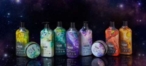 New personal care brand Quiet & Roar introduces multi-sensorial body care collection designed to restore your mind and body. (Photo: Business Wire)