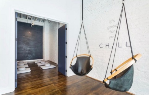 Original Mini Chill studio in Chicago's River North neighborhood. #itsgoodforyou (Photo: Business Wire)