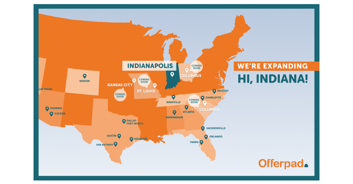 Offerpad Introduces OneStop Digital Real Estate Solutions in Indiana