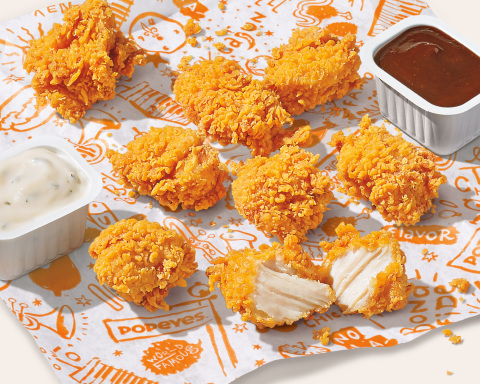 Popeyes® Makes the Next Big Move in the Chicken Game Announcing New Chicken Nuggets Nationwide on July 27th (Photo: Business Wire)