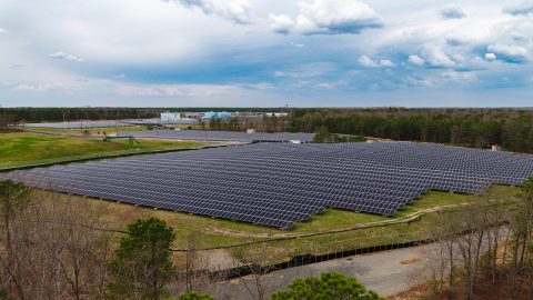 New Jersey's largest solar project goes live in Toms River. (Photo: Business Wire)