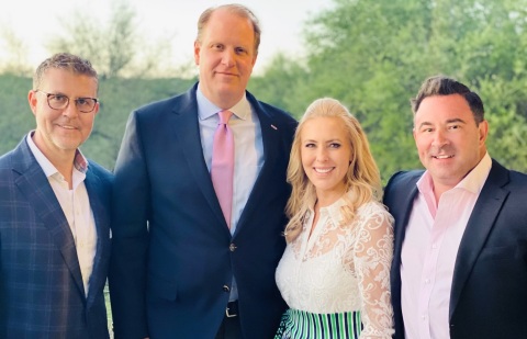 Pictured (l. to r.): Ryan Cain, President, NRC; Andrew Rothermel, Chief Executive Officer, BRC Healthcare; Marsha Stone, Founder and Chief Strategy Officer, BRC Healthcare; Darren Hobbs, Co-Founder, NRC (Photo: Business Wire).