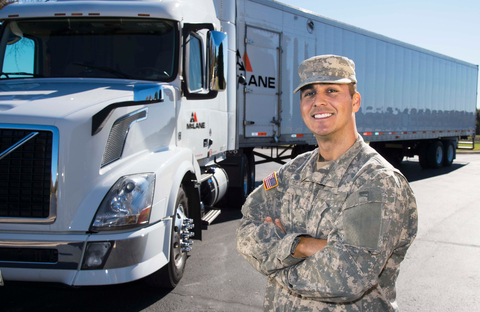 McLane Company is a military-friendly employer. Approximately nine percent of the company's teammates self-identify as veterans. (Photo: Business Wire)