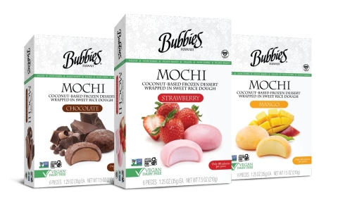 Bubbies Vegan Mochi Ice Cream (Photo: Business Wire)