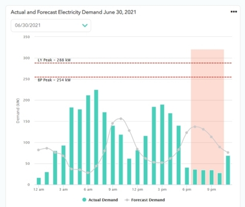 During the recent heatwave, Revel dynamically adjusted the timing of its charging operations when NYC’s electric grid needed it most. (Photo: Business Wire)