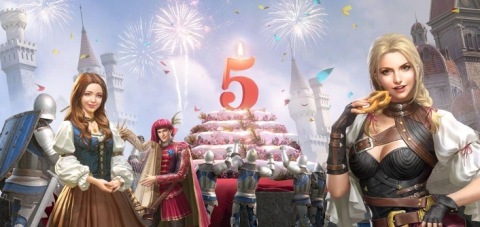 original King of Avalon Celebrates Five-Year Anniversary With Major Game Updates and Events in July (Graphic: Business Wire)