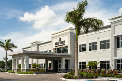 Located just off Cooper Creek Blvd. at 8725 Pendery Place, First Watch’s new 39,000-square-foot corporate headquarters is now open. (Photo: Business Wire)