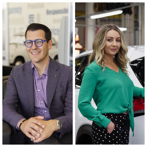 Walser Automotive Group's Colton Ray, Lindsey Trett Named to Automotive News' 40 Under 40 List (Photo: Business Wire)