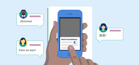 Remind's preferred language translation is the only tool of its kind to enable two-way translations that allow parents and students to receive and respond to messages in their home language. (Graphic: Business Wire)