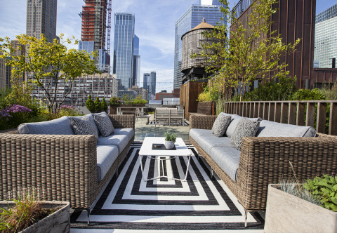 A rooftop Neighborhood Showroom located in the Tribeca area of New York City (Photo: Business Wire)