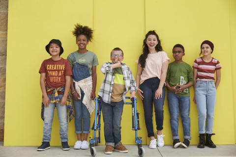 Thereabouts apparel is available with adaptive features, including easy-access openings, sensory-friendly seaming, and no tags, ensuring there’s something stylish for every kid, including those with disabilities. (Photo: Business Wire)