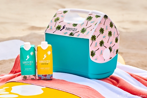Igloo and Barefoot Wine release two all-new Playmate coolers inspired by the fan-favorite Wine-To-Go blends. (Photo: Business Wire)