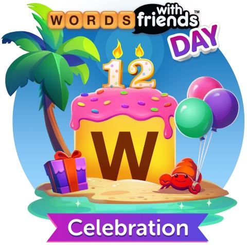 Zynga Announces ‘National Words With Friends Day’ with Inaugural In-Game Festival Celebrating Iconic Game Franchise’s 12th Birthday (Graphic: Business Wire)