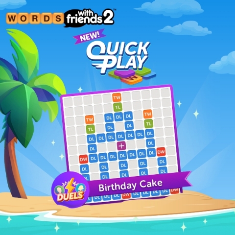 Zynga Announces ‘National Words With Friends Day’ with Inaugural In-Game Festival Celebrating Iconic Game Franchise’s 12th Birthday (Graphic: Business Wire)