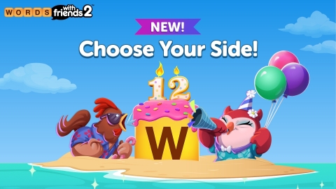 Zynga Announces ‘National Words With Friends Day’ with Inaugural In-Game Festival Celebrating Iconic Game Franchise’s 12th Birthday (Graphic: Business Wire)