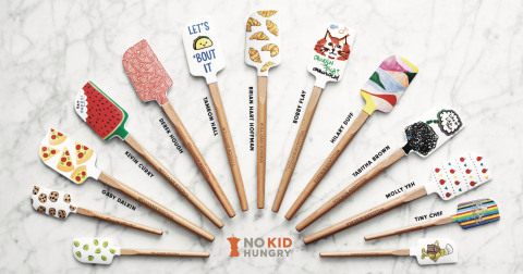 Williams Sonoma Launches Celebrity Designed Spatulas Benefiting No Kid Hungry (Photo: Business Wire)