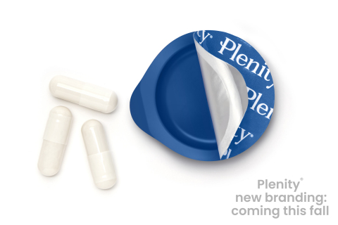 Plenity® makes it easier to eat less and feel fuller with smaller portions and offers a new weight management solution for over 150 million Americans, many of whom did not have a prescription alternative before. (Photo: Business Wire)