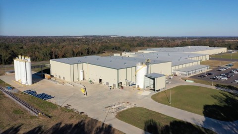 Pictured is a Bibb project - James Hardie Building Products' manufacturing plant in Prattville, Alabama. (Photo: Business Wire)