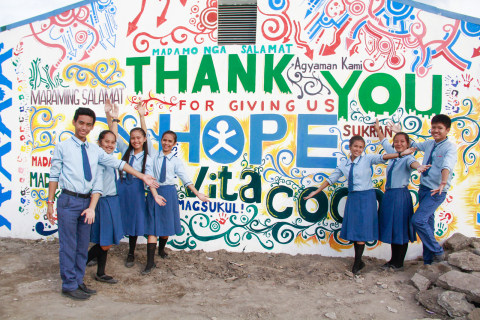 The Vita Coco Project aims to build a thriving community that supports local infrastructures like schools and classrooms. (Photo credit: Sam Potter)