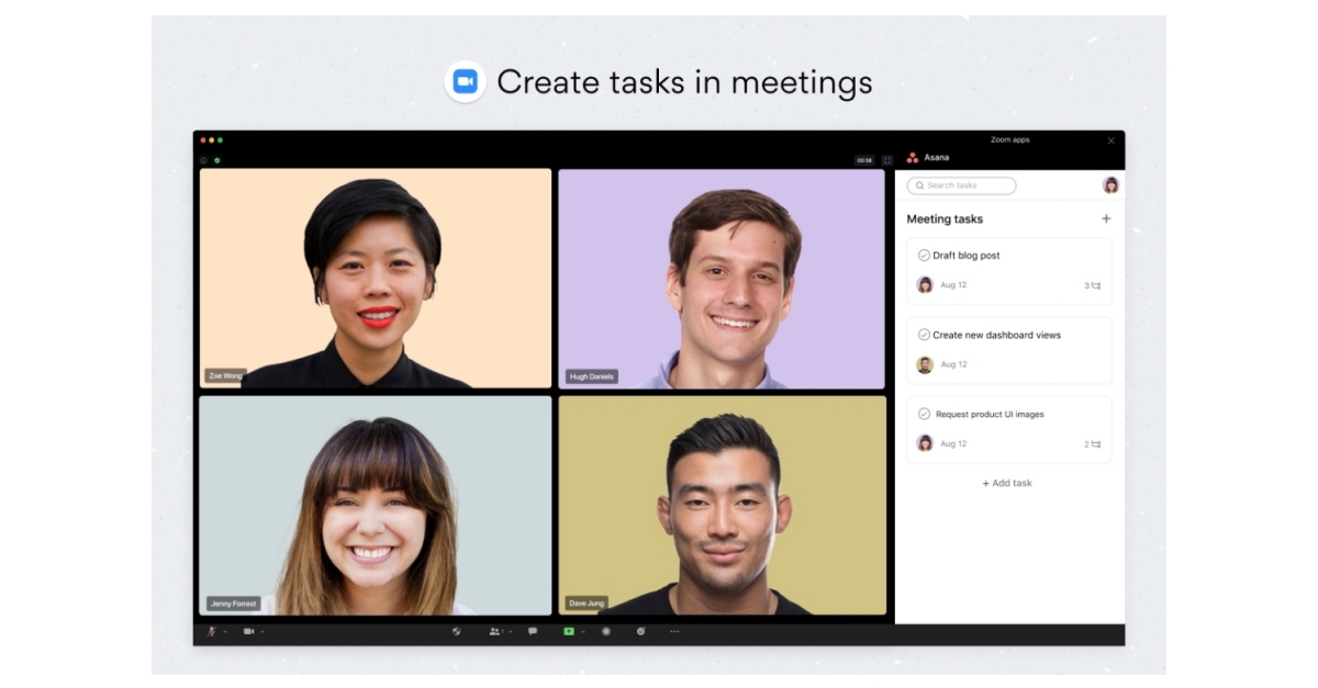 Future of Work Here Today: Asana Launches App for Zoom to Reimagine ...