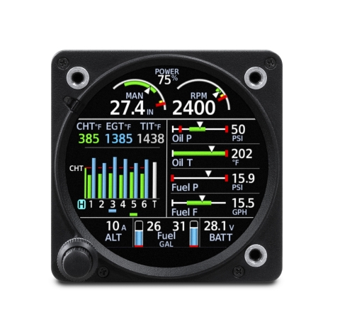 The new features and enhancements of the GI 275 engine indication system provide owners a detailed and intuitive solution to help monitor engine data and manage their engine investment. (Photo: Business Wire)