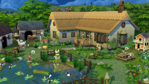 THE SIMS™ 4 COTTAGE LIVING EXPANSION PACK (Photo: Business Wire)