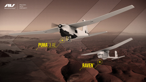 The Puma 3 AE and Raven systems empower operators with on-demand tactical intelligence, surveillance and reconnaissance that they can rely on for situational awareness and mission success. (Photo: AeroVironment, Inc.)