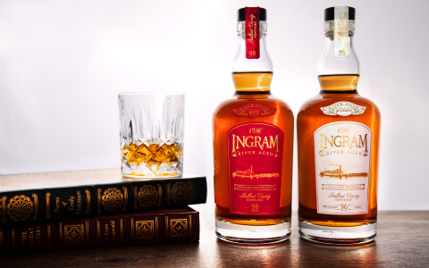O.H. Ingram River Aged Straight Whiskey and Straight Rye are now available for purchase via Seelbach's, an online retailer for craft spirits. (Photo: Business Wire)