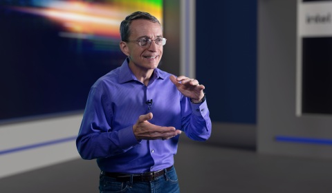 Pat Gelsinger, CEO of Intel Corporation, speaks during a virtual presentation as part of the "Intel Accelerated" event on July 26, 2021. At the event, Intel presented the company's future process and packaging technology roadmaps. (Credit: Intel Corporation)