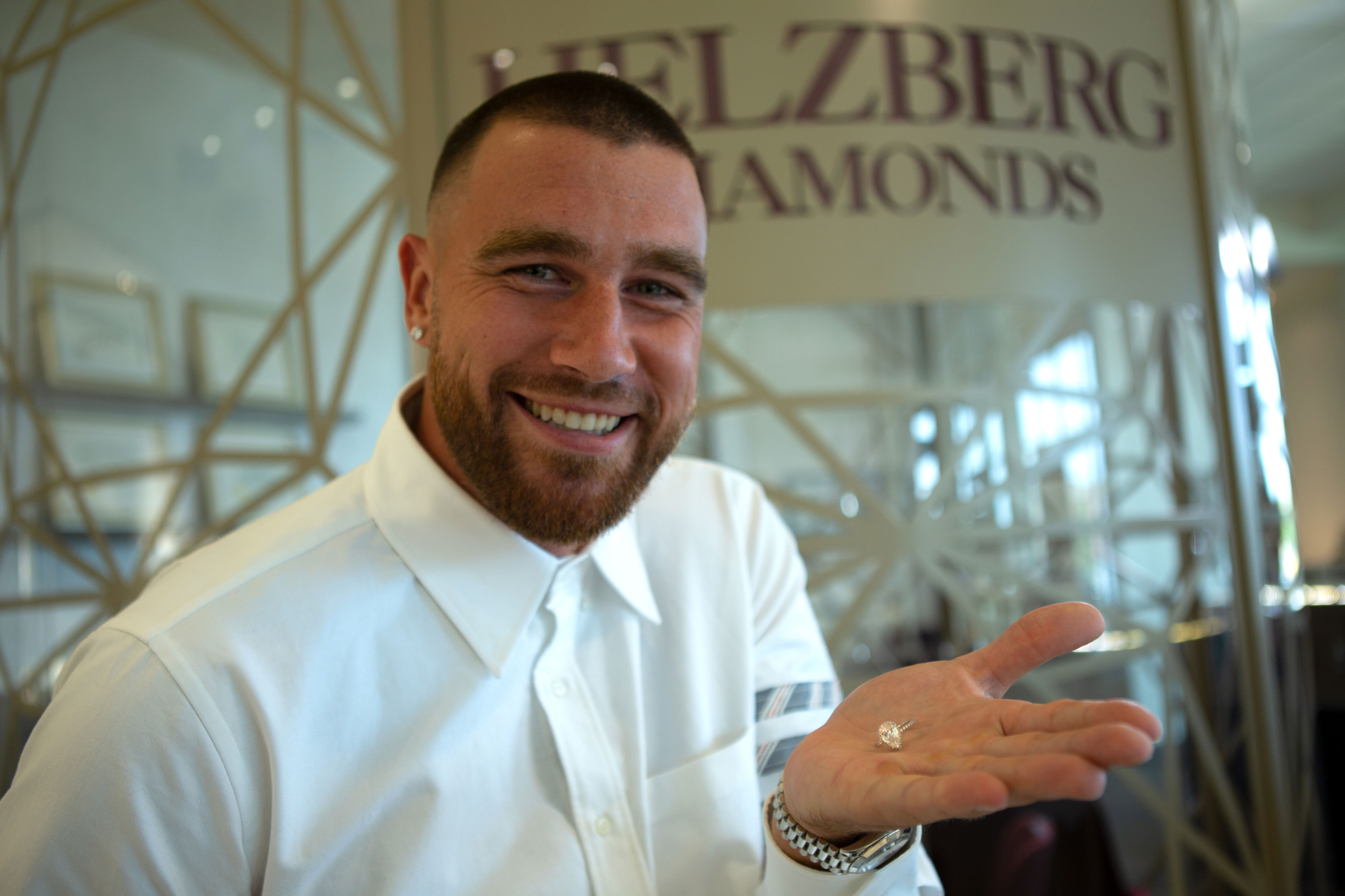 Helzberg Diamonds Drafts Travis Kelce to Launch a New C: Choice