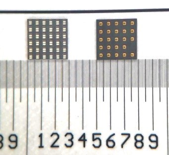 Top (left) and bottom (right) view of ΠLED. (Photo: Business Wire)