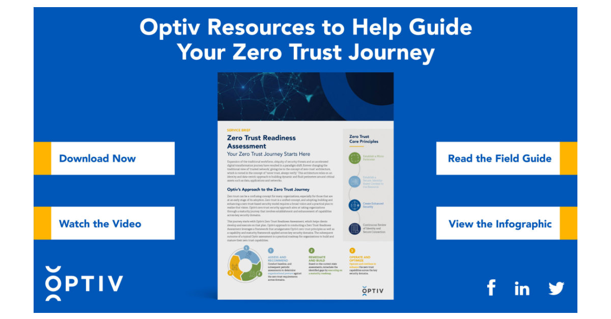 Optiv Security’s Zero Trust Readiness Assessment Helps Clients ...