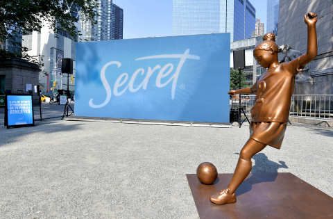 original Secret Deodorant Partners with the Women’s Sports Foundation to Encourage Everyone to Support and Watch Women Athletes Compete at the Highest Level with Just #WatchMe Viewing Party in Central Park. (Photo by Roy Rochlin/Getty Images for Secret Deodorant)