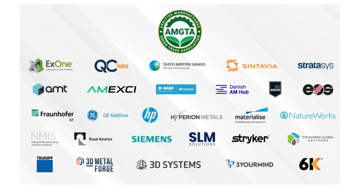 Additive Manufacturer Green Trade Association anuncia novos membros