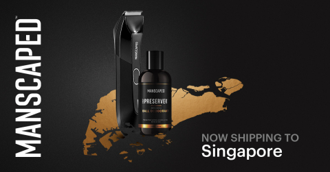 MANSCAPED brings its premium men’s grooming and hygiene product suite to Singapore. (Graphic: Business Wire)