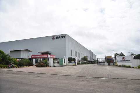 Sany India plant in Chakan, Pune (Photo: Business Wire)
