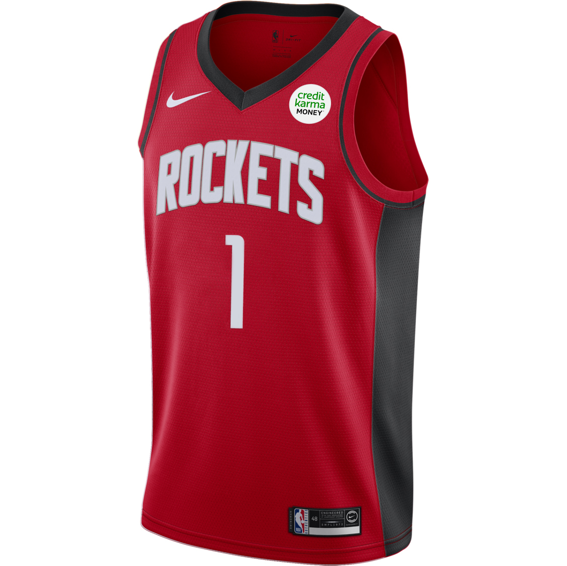 Rockets announce jersey patch sponsorship with Credit Karma Money