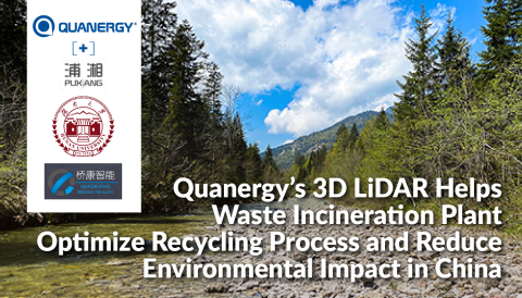 Quanergy’s 3D LiDAR Helps Waste Incineration Plant Optimize Recycling Process and Reduce Environmental Impact in China (Graphic: Business Wire)