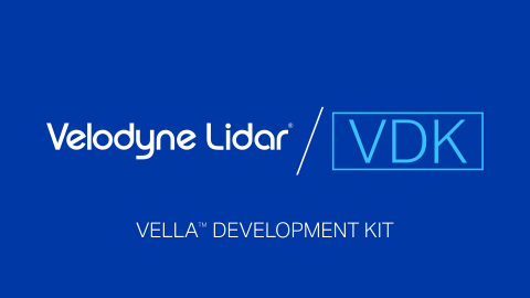 thumbnail The Vella Development Kit (VDK) from Velodyne Lidar allows customers to use the advanced capabilities of Vella lidar perception software in autonomous solutions. VDK enables companies to accelerate time to market for bringing cutting-edge lidar capabilities to autonomous vehicles, advanced driver assistance systems (ADAS), mobile delivery devices, industrial robotics, drones and more. (Graphic: Velodyne Lidar)